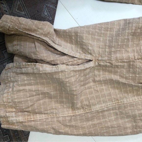 Free People Savannah Bib Overalls Wide Leg Jumpsuit - Picture 4 of 6